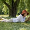 Carolina Ai 03 Woman Reading Meadow